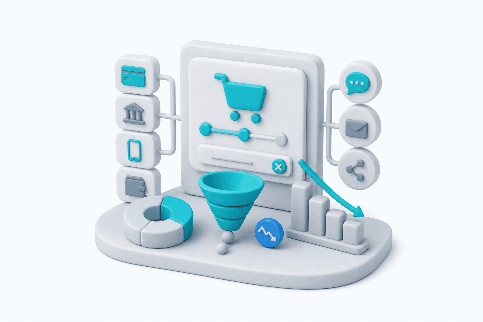 Diagnóstico del checkout actual — Revisamos qué medios tienes hoy, qué canales manejas y dónde se pierde más conversión.